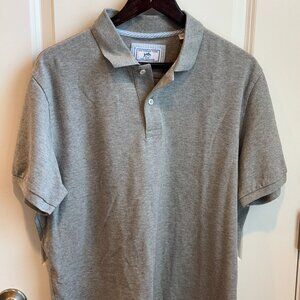 Southern Tide Polo Gray Size Large - Business Casual Golf Shirt Work Attire